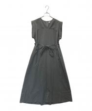 STUDIOUS (ステュディオス) Back Tucked Dress グレー サイズ:1