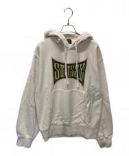 stussy (ステューシー) プリントパーカー ベージュ サイズ:S