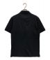 PRADA (プラダ) ストレッチコットンポロシャツ ブラック サイズ:XS：39800円