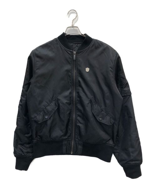 LONG CLOTHING（ロングクロージング）LONG CLOTHING (ロングクロージング) MA-1ジャケット ブラック サイズ:表記なしの古着・服飾アイテム