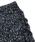 中古・古着 darich (ダーリッチ) バンビギャザースカート ブラック サイズ:Free-S 未使用品：2980円