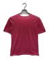 lucien pellat-finet (ルシアン・ペラフィネ) スカルプリントTシャツ ピンク サイズ:S：1980円