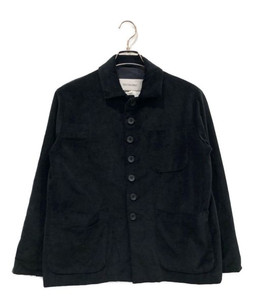Veritecoeur（ヴェリテクール）Veritecoeur (ヴェリテクール) 別珍ジャケット ブラック サイズ:Fの古着・服飾アイテム