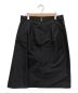 PRADA (プラダ) シルク混スカート ブラック サイズ:48：5800円