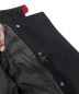中古・古着 Paul Smith BLACK (ポールスミスブラック) ウールコート ブラック サイズ:40：4800円