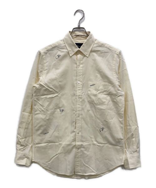 PAPAS（パパス）PAPAS (パパス) シャツ アイボリー サイズ:Mの古着・服飾アイテム