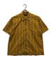 BAL（バル）の古着「ストライプオープンカラーシャツ」｜イエロー