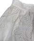中古・古着 riandture (リランドチュール) カットワーク刺繍スカート ホワイト：5800円