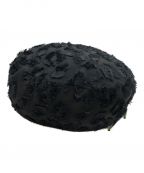 CA4LAカシラ）の古着「リバーシブルベレー帽」｜ブラック