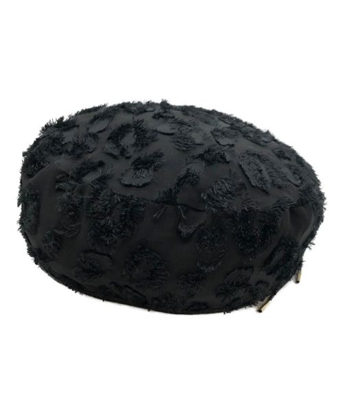 CA4LA（カシラ）CA4LA (カシラ) リバーシブルベレー帽 ブラックの古着・服飾アイテム