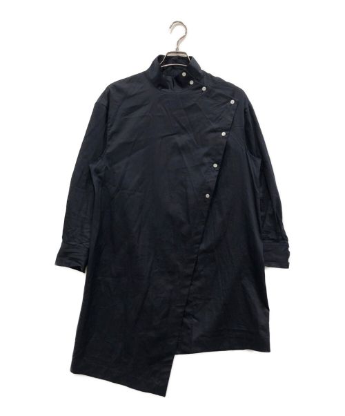 DES PRES（デ プレ）DES PRES (デ プレ) コックシャツワンピース ネイビー サイズ:36の古着・服飾アイテム