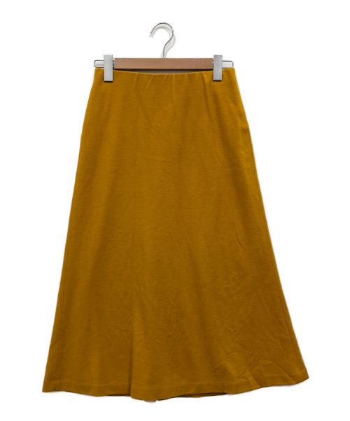 Sybilla（シビラ）Sybilla (シビラ) ウールデザインミディスカート イエロー サイズ:Mの古着・服飾アイテム