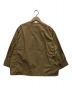 DANTON (ダントン) カラーレスショートジャケット ベージュ サイズ:36 未使用品：11000円