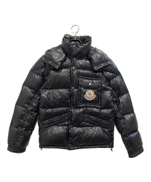 MONCLER（モンクレール）MONCLER (モンクレール) K2ダウンジャケット ブラック サイズ:1の古着・服飾アイテム