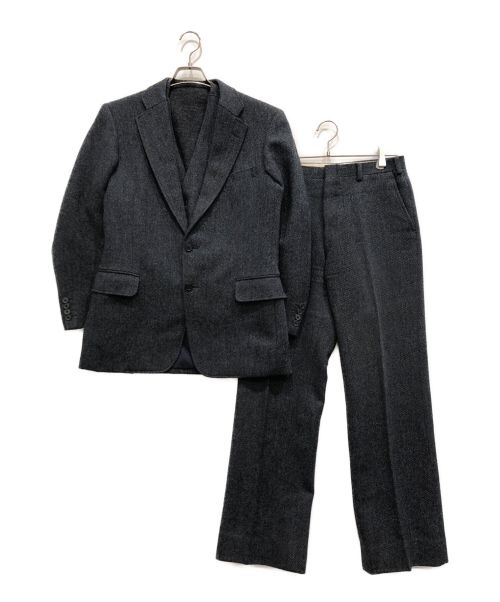 Burberry's（バーバリーズ）Burberry's (バーバリーズ) セットアップスーツ ネイビー サイズ:ジャケット・ベスト:92-80-170A5　パンツ:90-78-165A4の古着・服飾アイテム