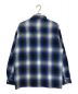 CalTop (キャルトップ) オンブレチェックシャツ ブルー サイズ:M：5000円