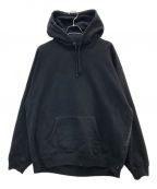 SUPREMEシュプリーム）の古着「Big Logo Hooded Sweatshirt」｜ブラック