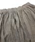 中古・古着 nest Robe (ネストローブ) リネンギャザースカート アイボリー サイズ:F：5000円