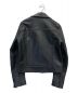 STYLE DELI (スタイルデリ) ラムレザーライダースジャケット ブラック サイズ:F：6000円