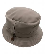 HERMES (エルメス) ジップポケットバケットハット ベージュ