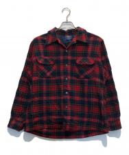PENDLETON (ペンドルトン) ウールチェックシャツ レッド サイズ:L