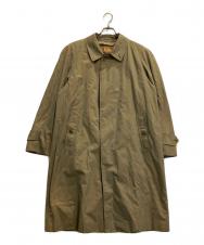 Burberry's (バーバリーズ) 80’sライナー付きステンカラーコート グリーン サイズ:M
