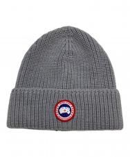 CANADA GOOSE (カナダグース) ニット帽 グレー サイズ:表記なし