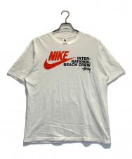 NIKE (ナイキ) stussy (ステューシー) REACH THE BEACH POSSE TEE ホワイト サイズ:M
