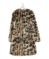 UGG (アグ) フェイクファーコート ベージュ サイズ:XS