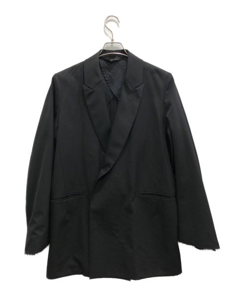 Essay（エッセイ）Essay (エッセイ) PEAKED LAPEL TAYLORED JACKET ブラック サイズ:Sの古着・服飾アイテム
