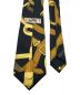 HERMES (エルメス) スカーフ柄ネクタイ ブラック×イエロー サイズ:表記無し：6800円