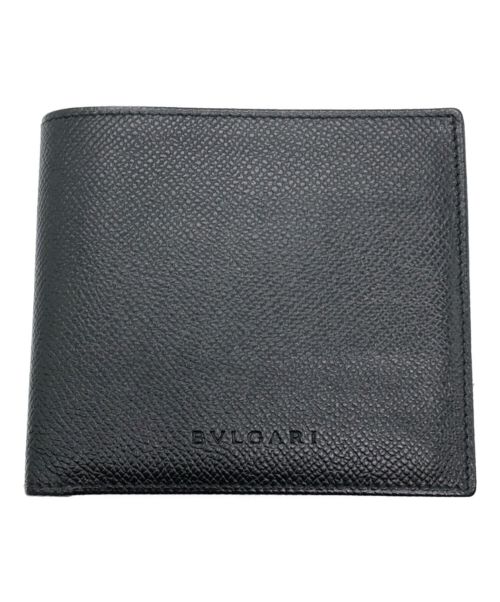 BVLGARI（ブルガリ）BVLGARI (ブルガリ) 2つ折り財布 ブラックの古着・服飾アイテム