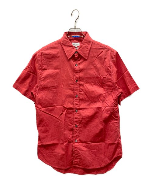 PAUL SMITH（ポールスミス）PAUL SMITH (ポールスミス) 半袖シャツ レッド サイズ:Lの古着・服飾アイテム