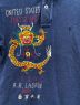 中古・古着 POLO RALPH LAUREN (ポロ・ラルフローレン) USMCドラゴン刺繍ポロシャツ インディゴ サイズ:M：5800円