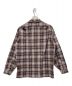 PENDLETON (ペンドルトン) 70'sウールチェックオープンカラーシャツ グレー サイズ:Ｍ：6800円