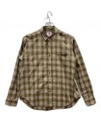 son of the cheese（サノバチーズ））の古着「Arm Knit Shirt」｜ベージュ