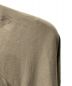 中古・古着 HOMME PLISSE ISSEY MIYAKE (オムプリッセ イッセイミヤケ) ジャージーバンドカラーシャツ オリーブ サイズ:2：6800円