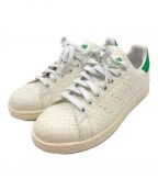 adidas（）の古着「パイソンスタンスミス」｜ホワイト×グリーン