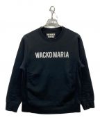 WACKO MARIAワコマリア）の古着「ロゴプリントスウェット」｜ブラック