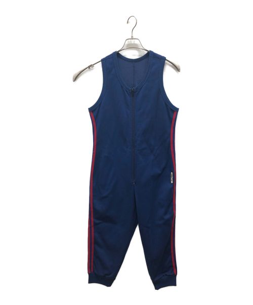 adidas（アディダス）adidas (アディダス) 70‐80s ジャージージャンプスーツ ブルー サイズ:52の古着・服飾アイテム