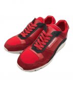 DSQUARED2ディースクエアード）の古着「TRAINERS Kit sneakers」｜レッド