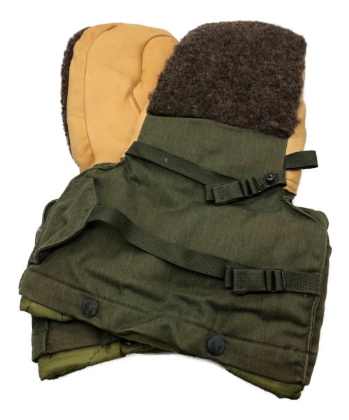 US ARMY（ユーエスアーミー）US ARMY (ユーエス アーミー) MITTEN SET EXTREME COLD WEATHER オリーブの古着・服飾アイテム