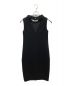 CHANEL (シャネル) バックVウールノースリーブドレス ブラック サイズ:38：68000円