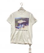 TANGTANGタンタン）の古着「フォトプリントTシャツ」｜ホワイト