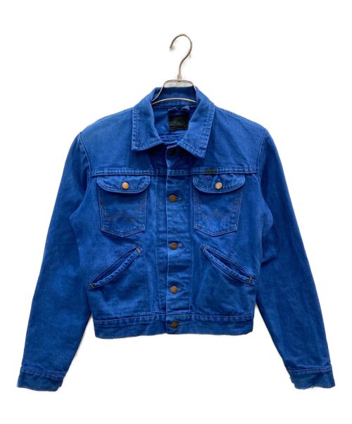 Wrangler（ラングラー）Wrangler (ラングラー) 70s製品染めジャケット ブルー サイズ:36の古着・服飾アイテム