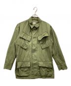 US ARMYユーエスアーミー）の古着「リップストップジャングルファティーグジャケット」｜グリーン