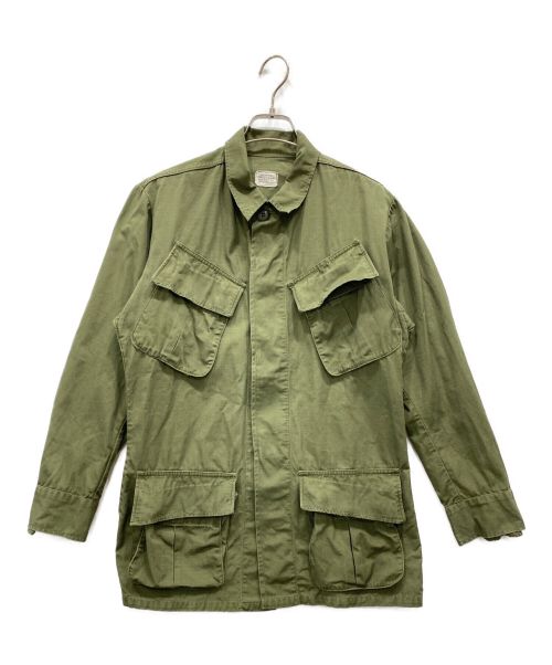 US ARMY（ユーエスアーミー）US ARMY (ユーエス アーミー) リップストップジャングルファティーグジャケット グリーン サイズ:X-SMALL　REGULARの古着・服飾アイテム