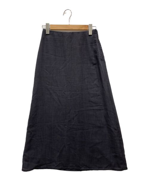 ISSEY MIYAKE（イッセイミヤケ）ISSEY MIYAKE (イッセイミヤケ) ロングスカート グレー サイズ:2の古着・服飾アイテム