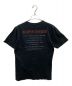 Hysteric Glamour (ヒステリックグラマー) FUCK BEARプリントTシャツ ブラック サイズ:M：5800円