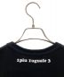 中古・古着 1piu1uguale3 (ウノ ピゥ ウノ ウグァーレ トレ) PEANUTS (ピーナッツ) コラボスパンコールTシャツ ブラック サイズ:３：12800円